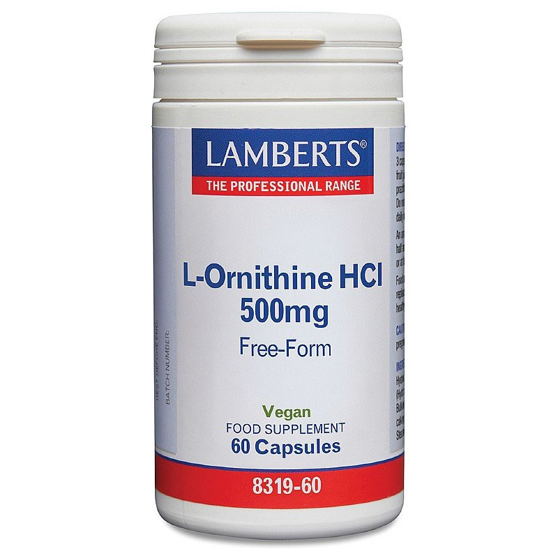 L-Ornithine 500mg Lamberts