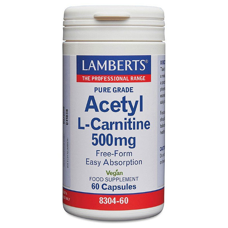 Acetyl L-Carnitine 500mg Lamberts