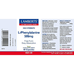 L-Phenylalanine 500mg Lamberts