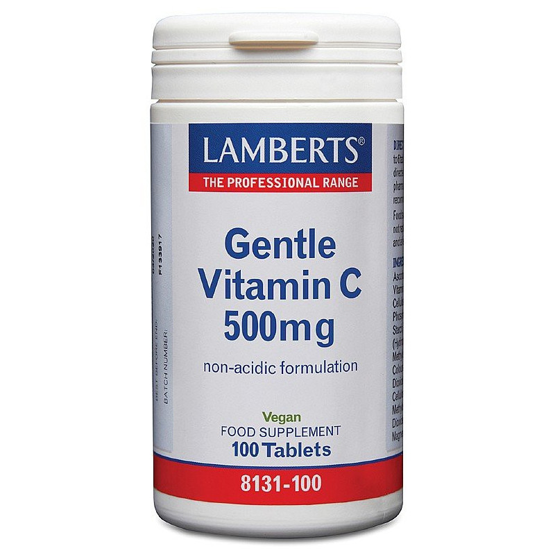 Gentle Vitamin C 500mg Lamberts 100 tablets