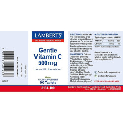Gentle Vitamin C 500mg Lamberts 100 tablets