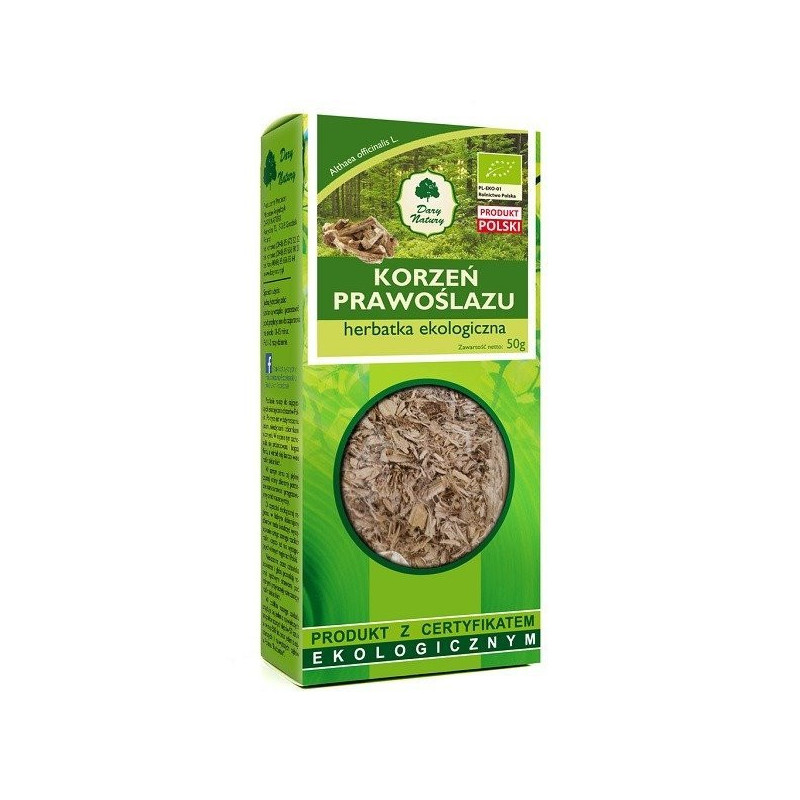 Marshmallow root ecological, Dary Natury 50g / Korzeń prawoślazu
