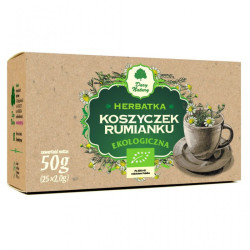 Chamomile ecological, Dary Natury 25 tea bags / Rumianek