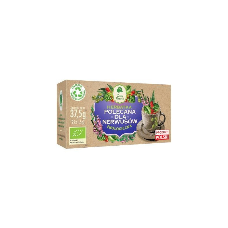 Eco Tea for Nerves, Dary Natury 25 tea bags