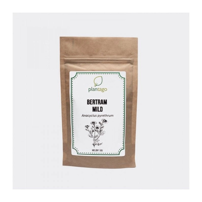 Bertram ground MILD 50g, Plantago