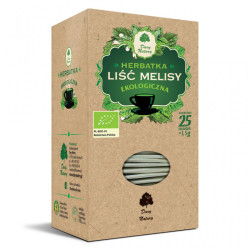 Melissa leaf ecological, Dary Natury 25 tea bags / Liść mielisy