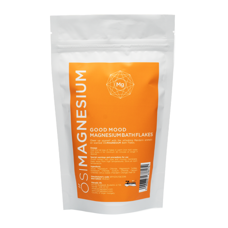 Good Mood Magnesium Bath Flakes with Orange & Mandarin, 1000g