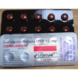 Ivermectin Tablets 12mg (10 tablets), IVERGUARD-12