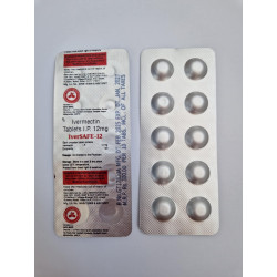 Ivermectin Tablets 12mg (10 tablets), IverSAFE