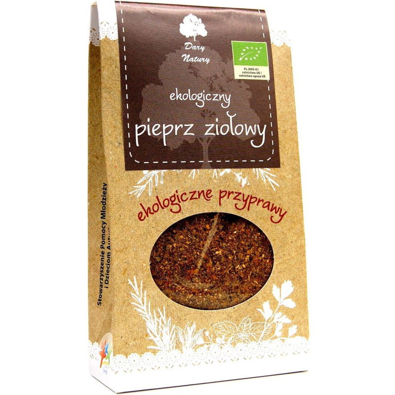 Organic Herbal Pepper 60g, No chemicals, Dary Natury