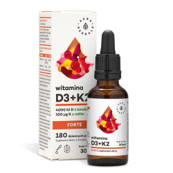 Vitamin D3+K2 Forte 30ml Aura Herbals