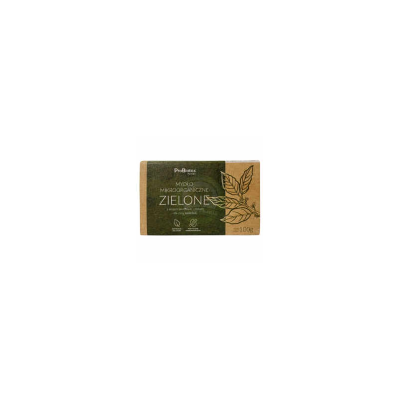 GREEN SOAP ™ CUBE BAR 100g. ProBiotics