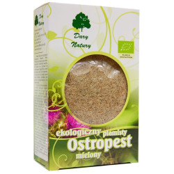 Organic ground milk thistle 100g, Dary Natury, Ostropest Plamisty