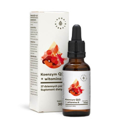 Coenzyme Q10 + Vitamin E drops (30 ml), Aura Herbals