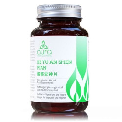 Jie Yu An Shen Pian - Aura Herbs 600mg (60 tablets)