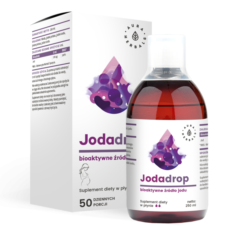 Jodadrop - bioactive source of iodine in a liquid 250 ml