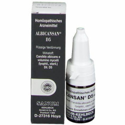 SANUM ALBICANSAN D5 DROPS 10ml SANUM HOMEOPATHIC REMEDY