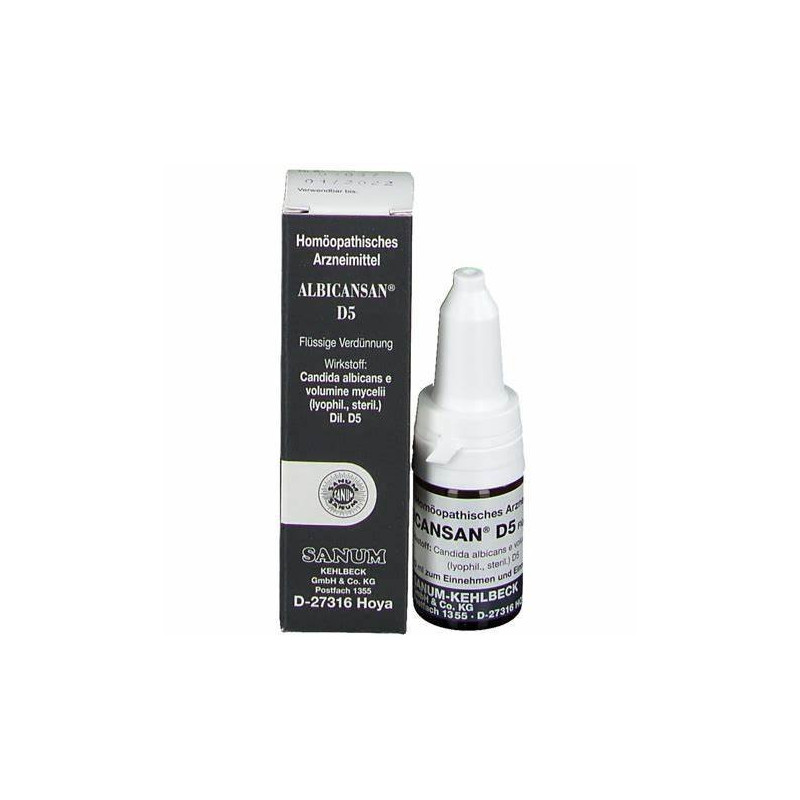 SANUM ALBICANSAN D5 DROPS 10ml SANUM HOMEOPATHIC REMEDY