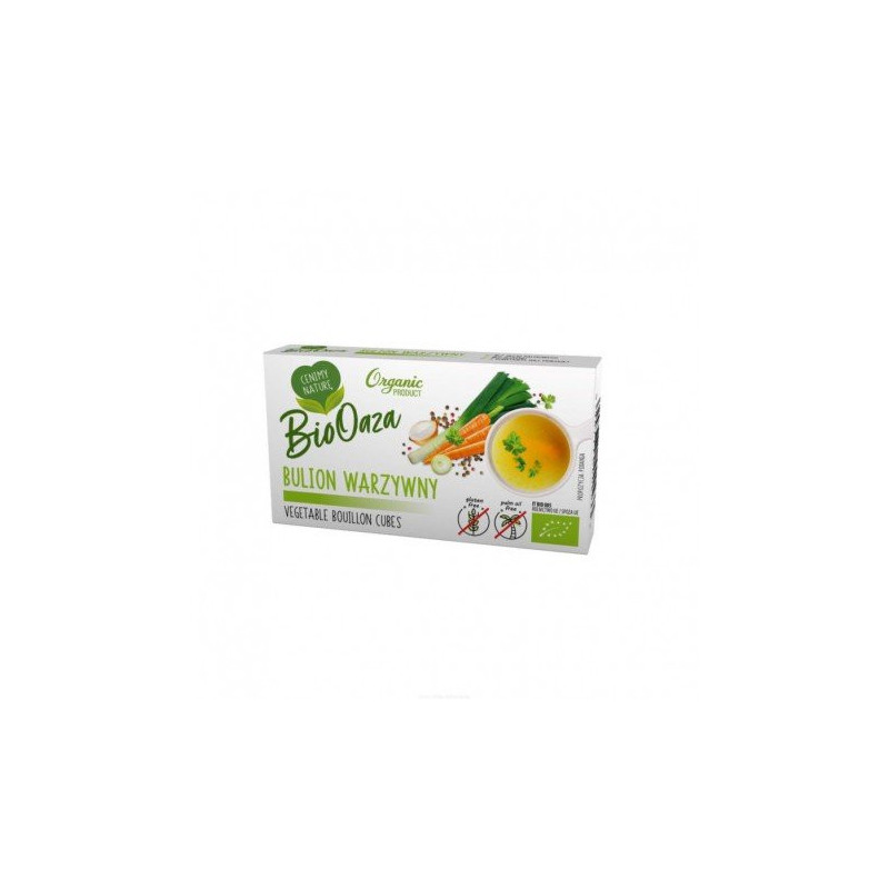 BioOaza Vegetable Bouillon Cubes 6 pieces 66g