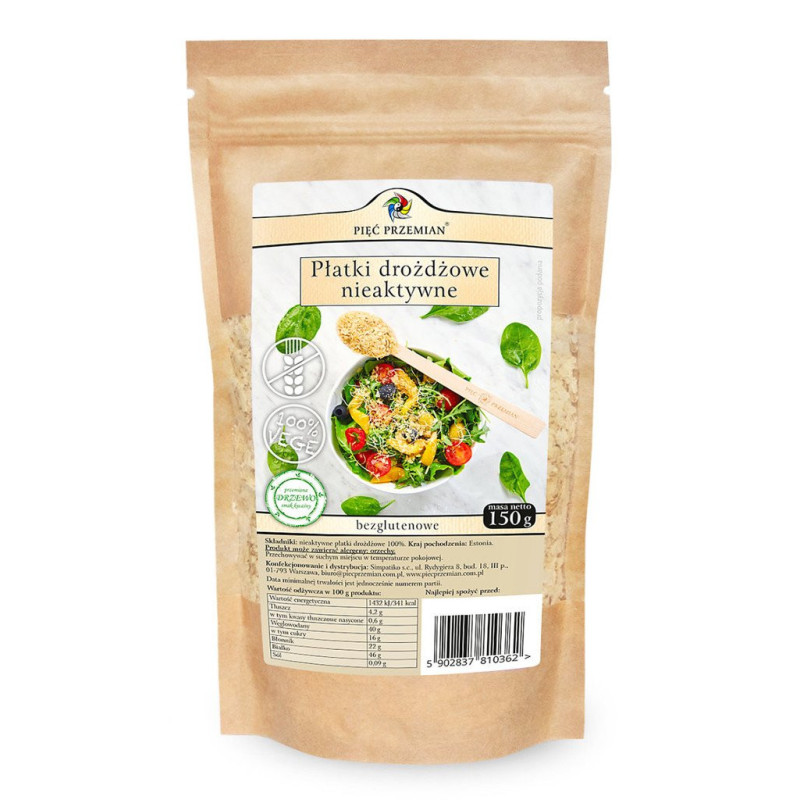 Yeast flakes inactive gluten-free 150g