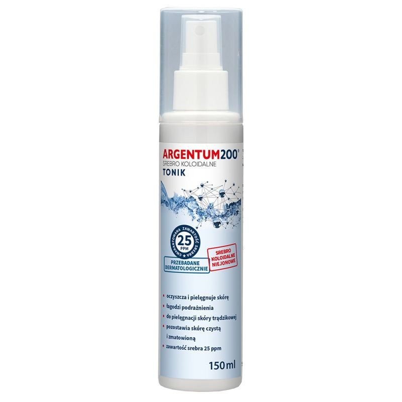Tonic with Colloidal Silver 25ppm (150 ml) Argentum200, Aura Herbals