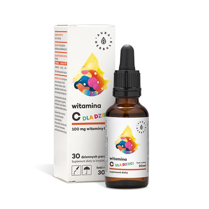 Vitamin C For Children (100mg) 600 drops (30ml)