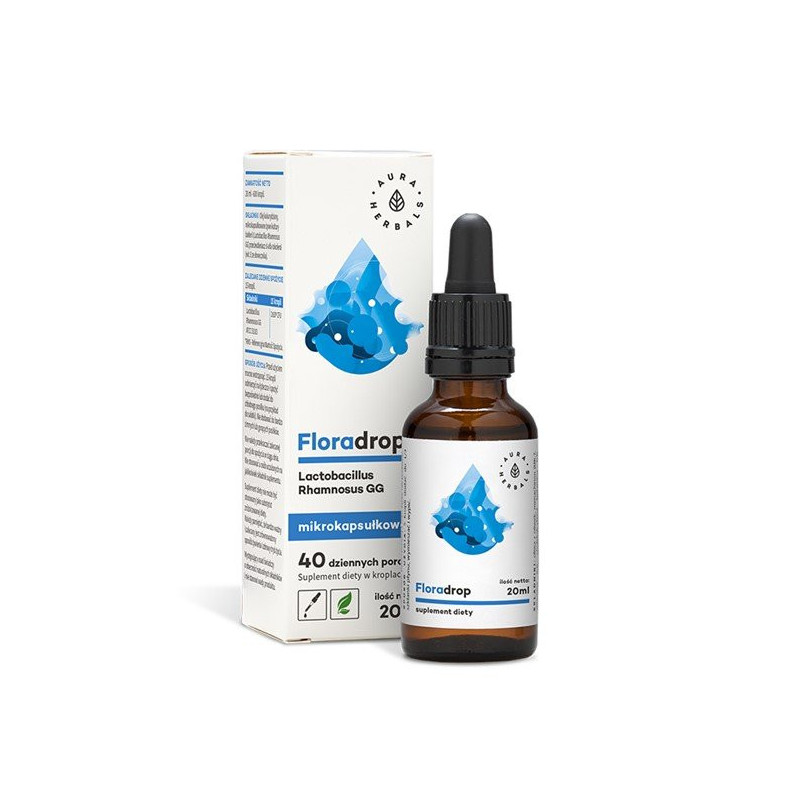 Floradrop ,Lactobacillus Rhamnosus GG, in drops, 40 daily servings, 20 ml