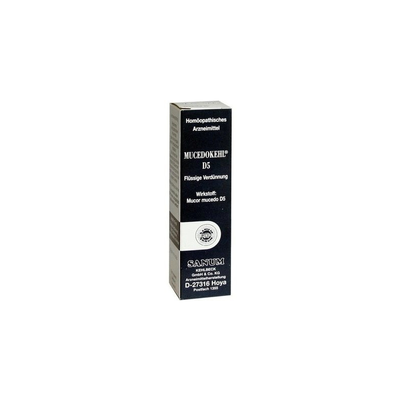 SANUM MUCEDOKEHL D5 DROPS 10ML SANUM HOMEOPATHIC REMEDY