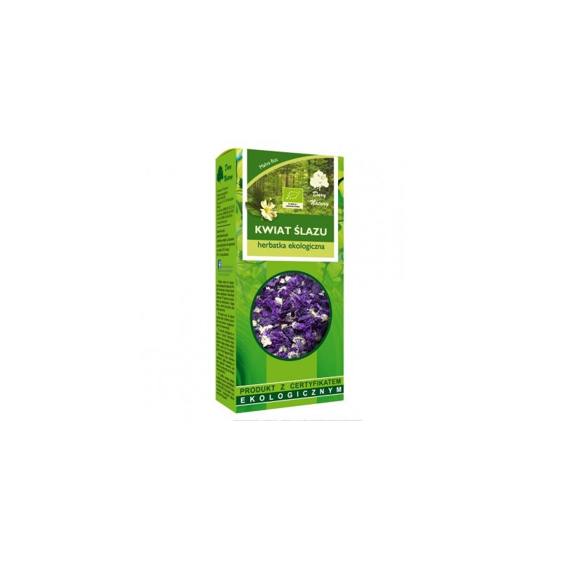 Mallow Flower Organic (Malva flos) 20g / Kwiat Ślazu