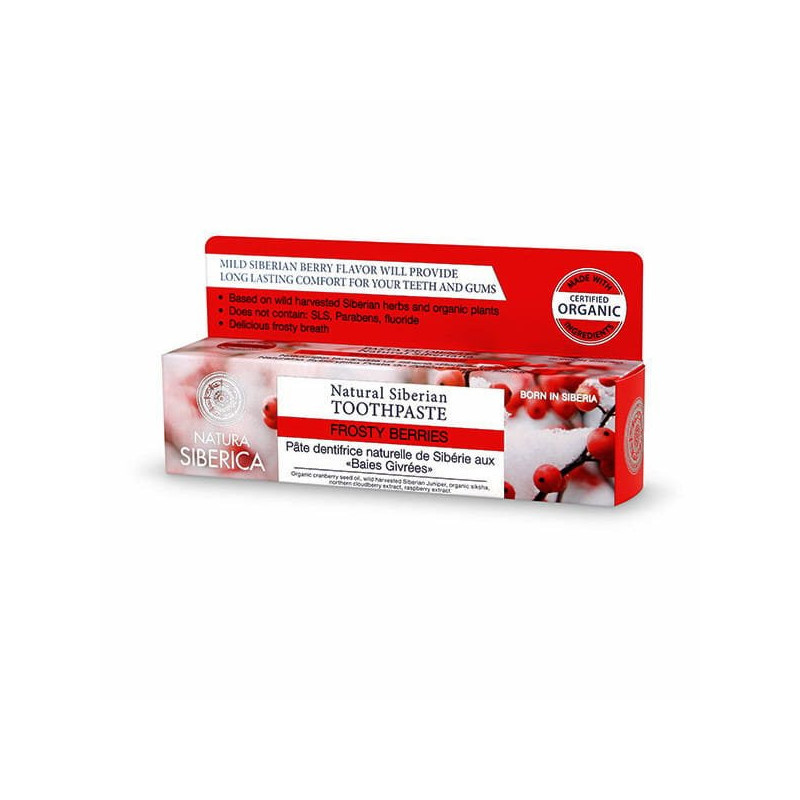 Natura Siberica - Toothpaste - Frosty Berries 100g