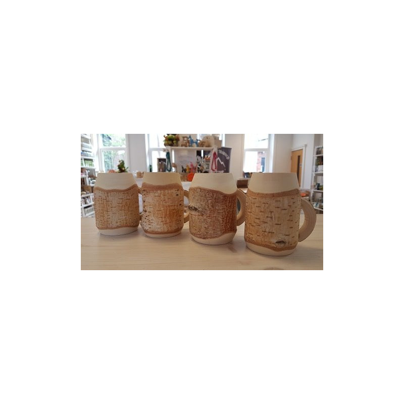 Handmade Wooden Mugs SMALL Size