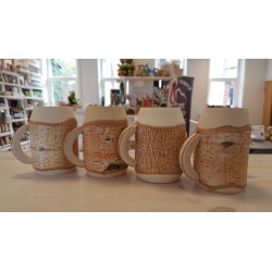 Handmade Wooden Mugs SMALL Size
