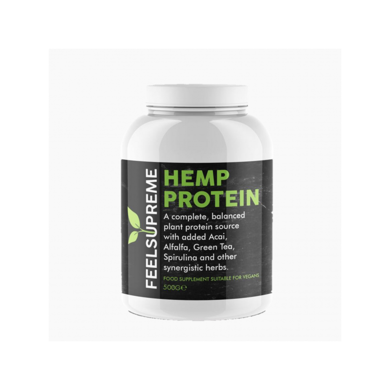 Hemp Protein – A Complete Plant Based Protein Full Amino Acid Profile. Organic And Vegan Friendly - 500G