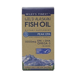 Wild Alaskan Fish Oil, Peak EPA, 1000 mg, 60 Fish Softgels
