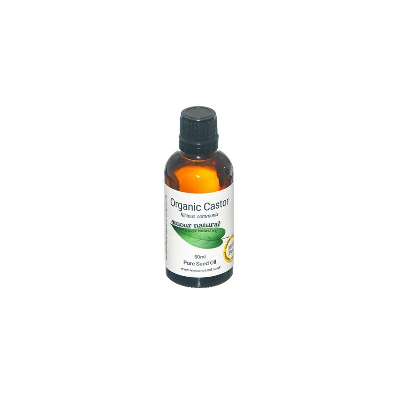 Castor Oil, Organic Ricinus Communis, 50ml / Olejek Rycynowy