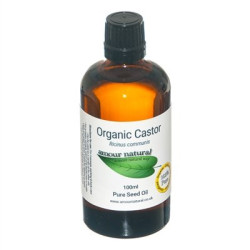 Castor Oil, Organic Ricinus Communis, 100ml / Olejek Rycynowy