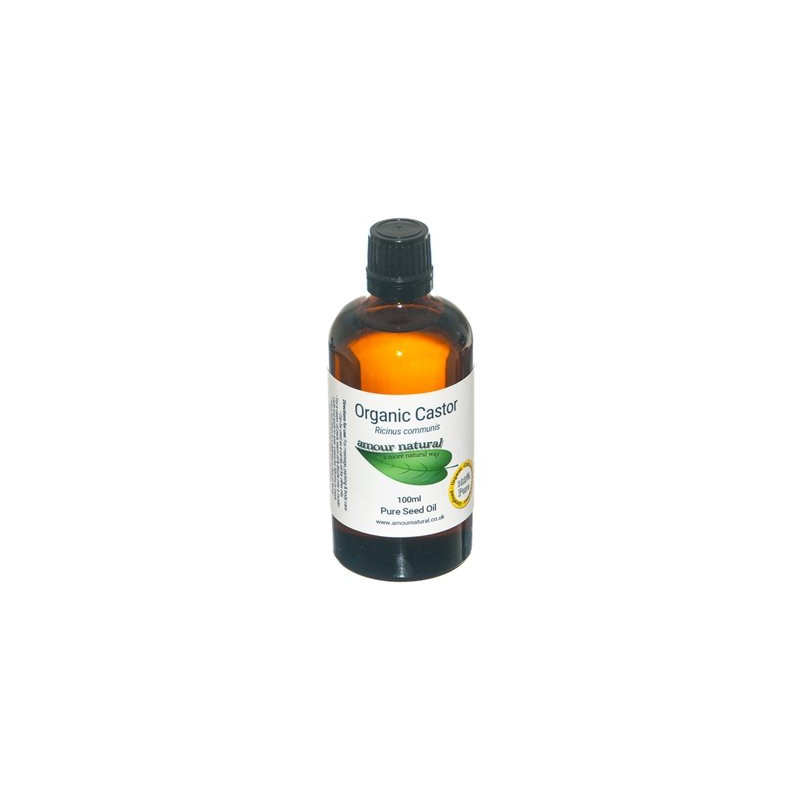 Castor Oil, Organic Ricinus Communis, 100ml / Olejek Rycynowy