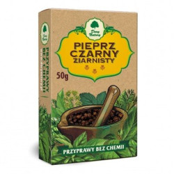 Black Pepper Grain 50g, Naturally chemicals free, gluten free, Dary Natury