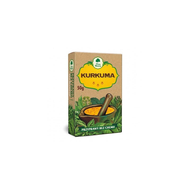 Turmeric 50g, Naturally chemicals free, Dary Natury