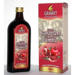 Concentrate with 100% Pomegranate Fruit, Grawit, 500ml